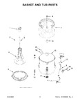 Diagram for 04 - Basket And Tub Parts