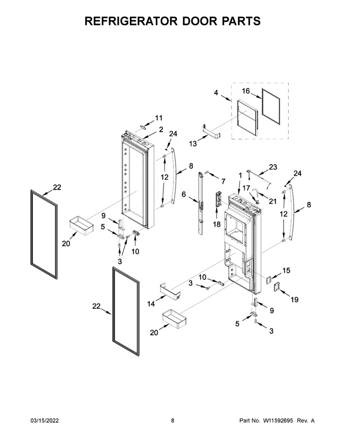 Diagram for WRF954CIHZ04