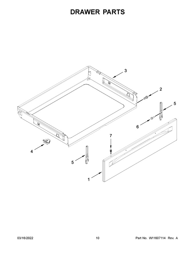 Diagram for YMER6600FW5