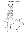 Diagram for 04 - Basket And Tub Parts