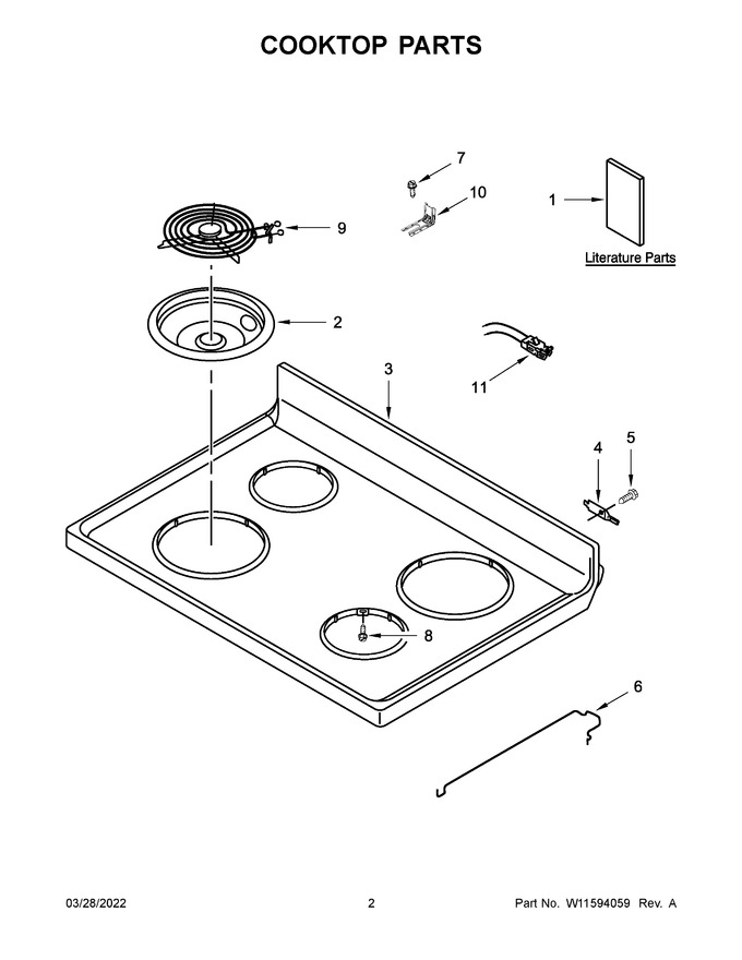 Diagram for YACR4503SFW8