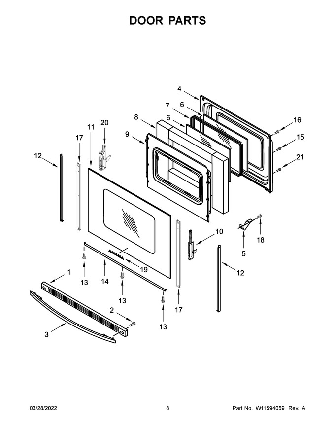 Diagram for YACR4503SFW8