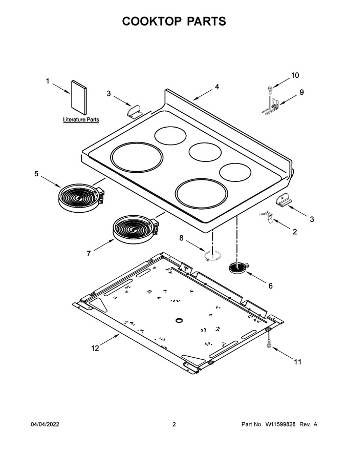 Diagram for WFE505W0HB5