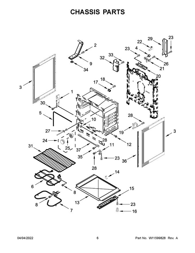 Diagram for WFE505W0HB5