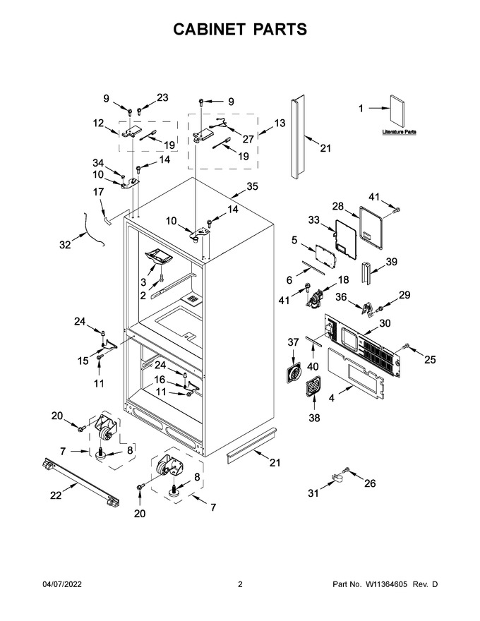 Diagram for WRF954CIHB01