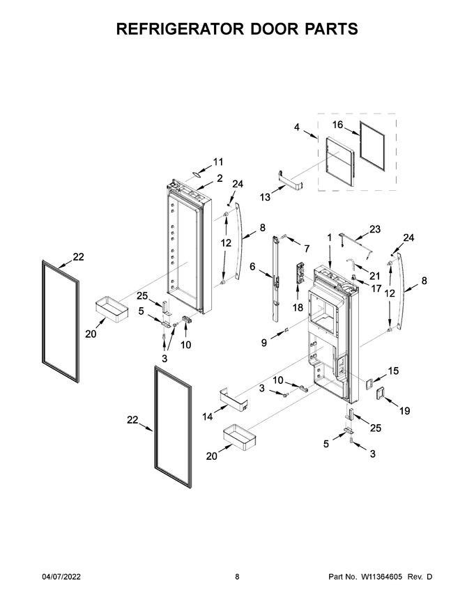 Diagram for WRF954CIHB01