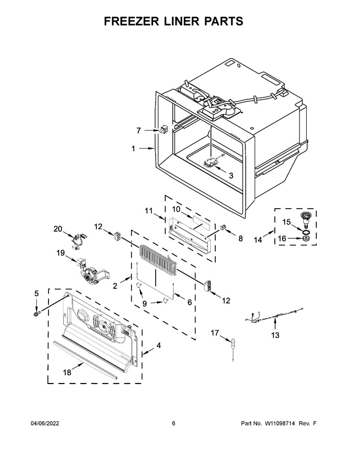 Diagram for WRF954CIHB00