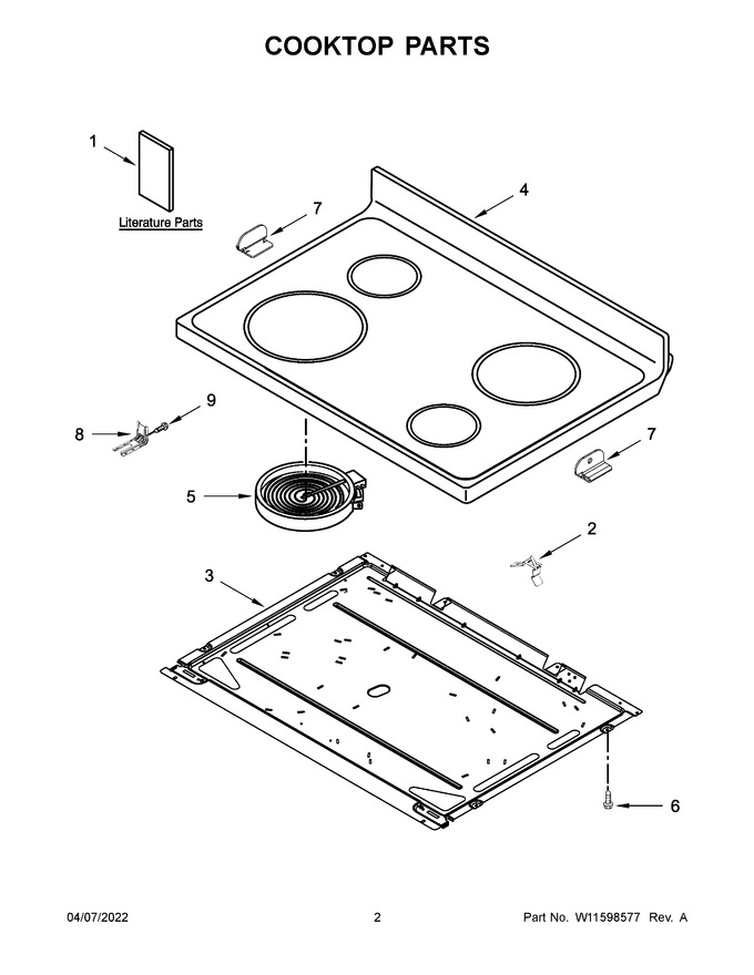 Diagram for YAER6303MFW5