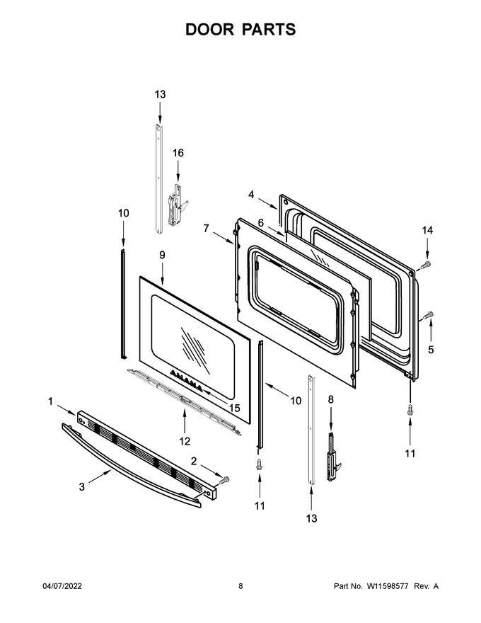 Diagram for YAER6303MFW5