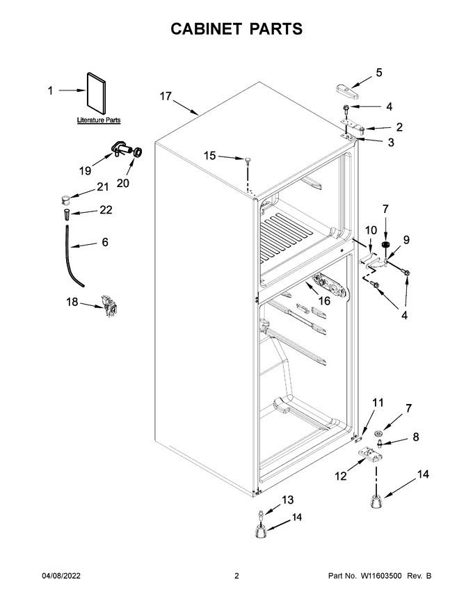 Diagram for WRT313CZLZ00