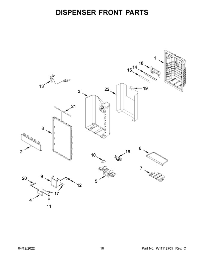 Diagram for WRF974CIHZ00
