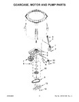 Diagram for 05 - Gearcase, Motor And Pump Parts