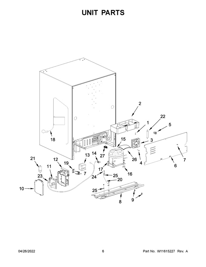 Diagram for WUB50X24HZ02