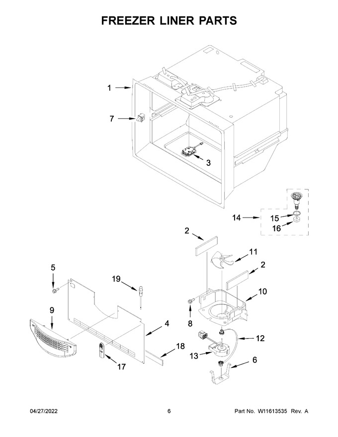 Diagram for WRF757SDHZ04