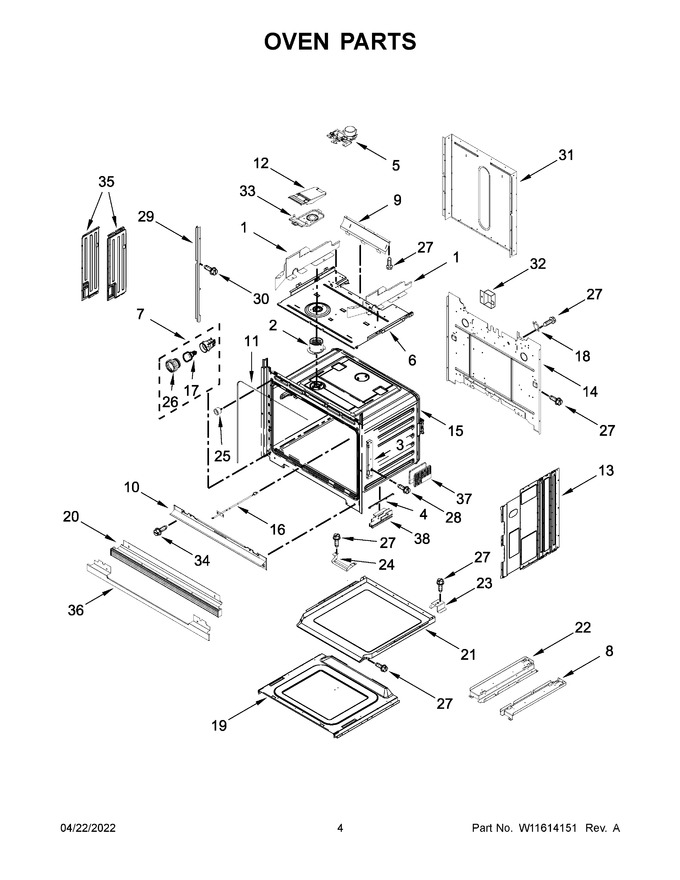 Diagram for WOC54EC0HW20