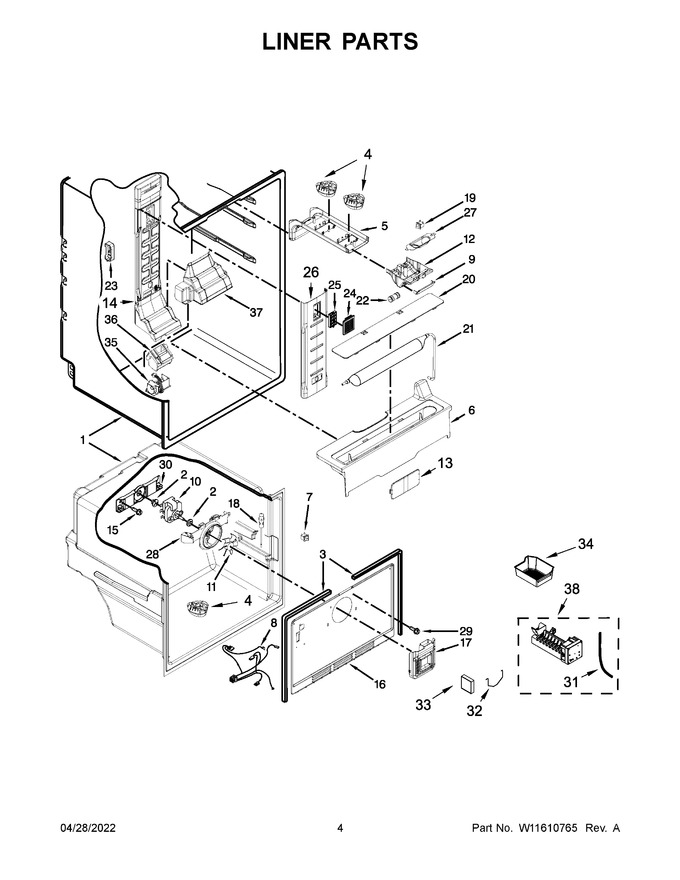 Diagram for WRF560SEHZ02