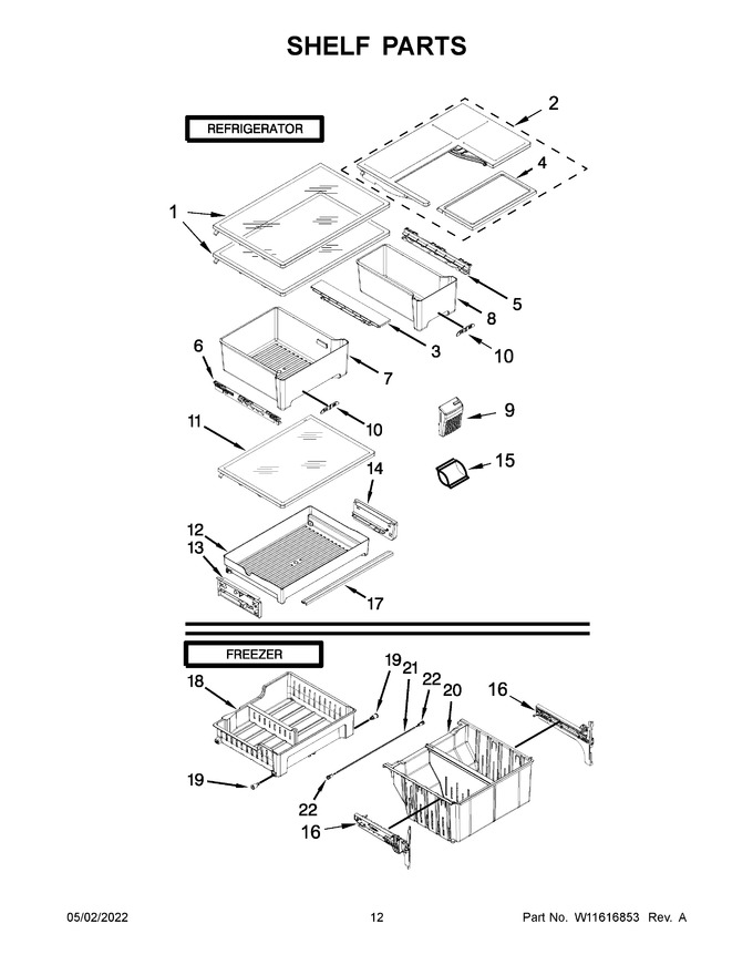 Diagram for WRF560SFHZ01
