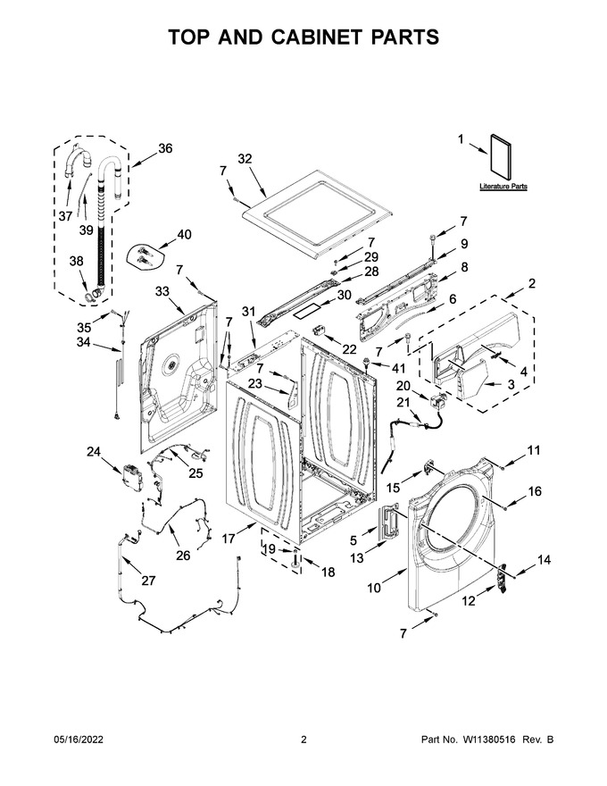 Diagram for WFW9620HC1