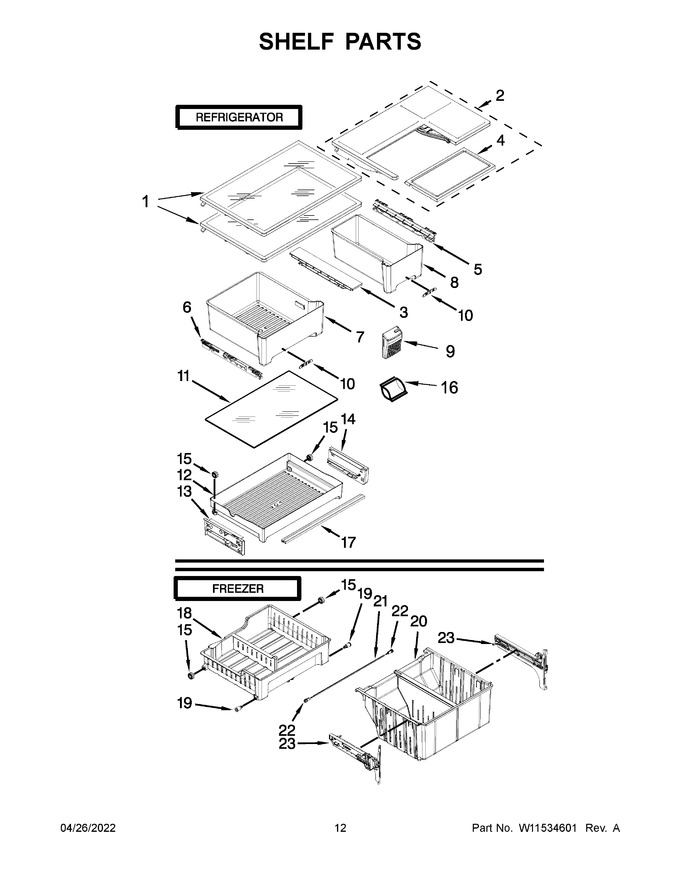 Diagram for WRF560SEHB01