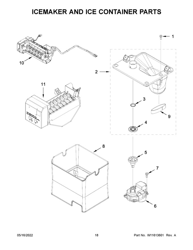 Diagram for WRF767SDHV04
