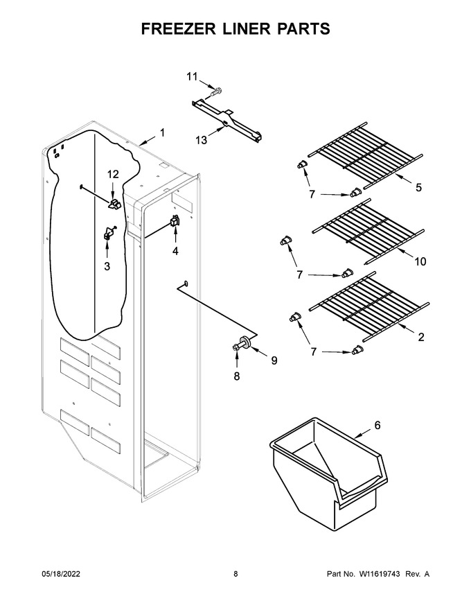 Diagram for WRS311SDHM09