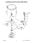 Diagram for 05 - Gearcase, Motor And Pump Parts