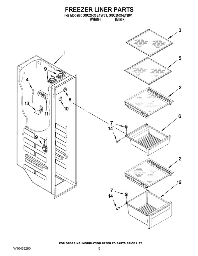 Diagram for GSC25C5EYB01