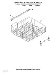 Diagram for 09 - Upper Rack And Track Parts