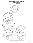 Diagram for 03 - Refrigerator Shelf Parts