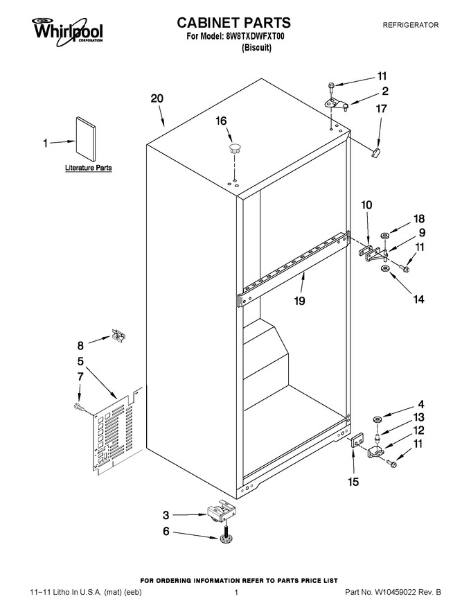 Diagram for 8W8TXDWFXT00