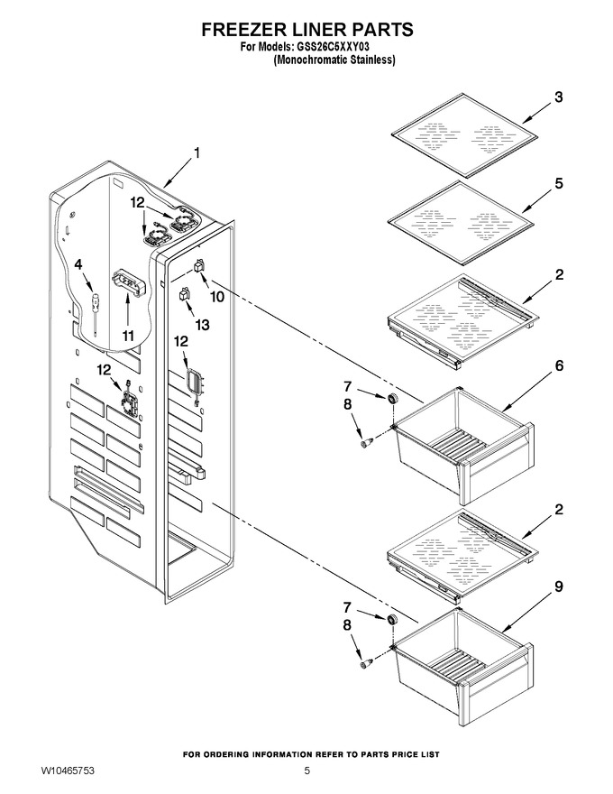 Diagram for GSS26C5XXY03