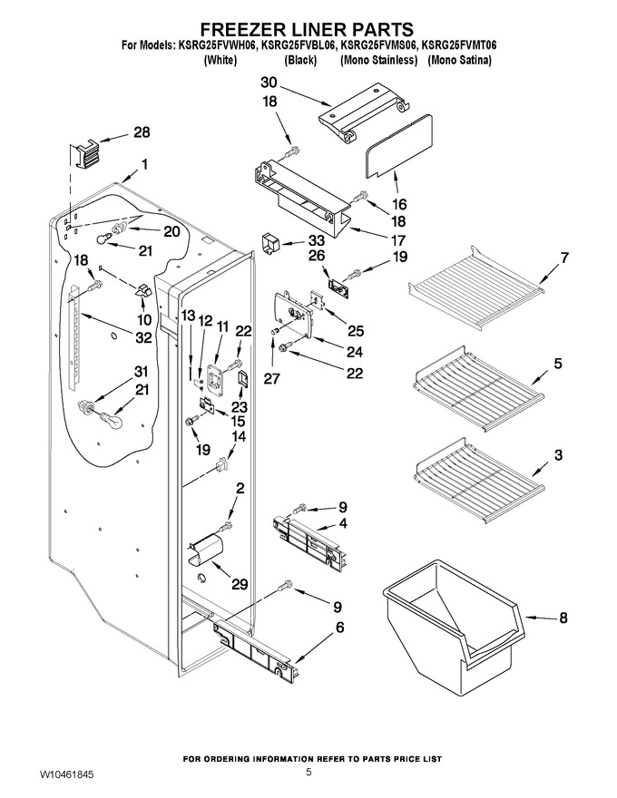 Diagram for KSRG25FVMT06