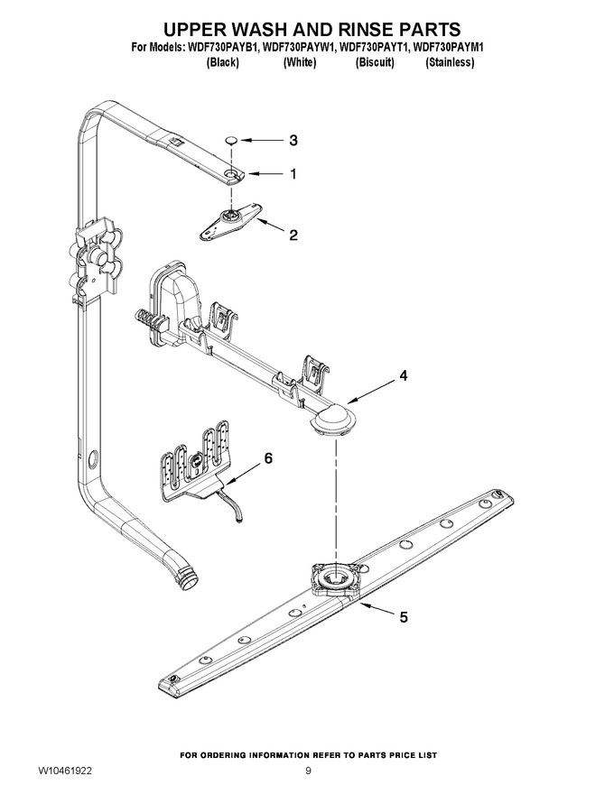 Diagram for WDF730PAYW1