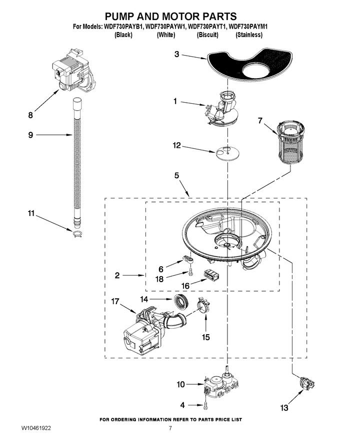 Diagram for WDF730PAYW1