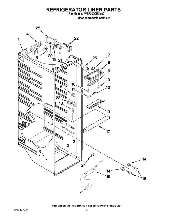 Diagram for WSF26D2EXY02