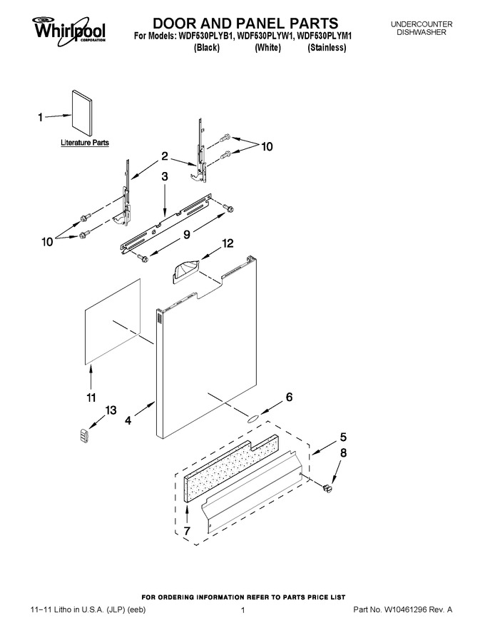 Diagram for WDF530PLYB1