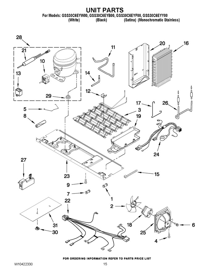 Diagram for GSS30C6EYW00