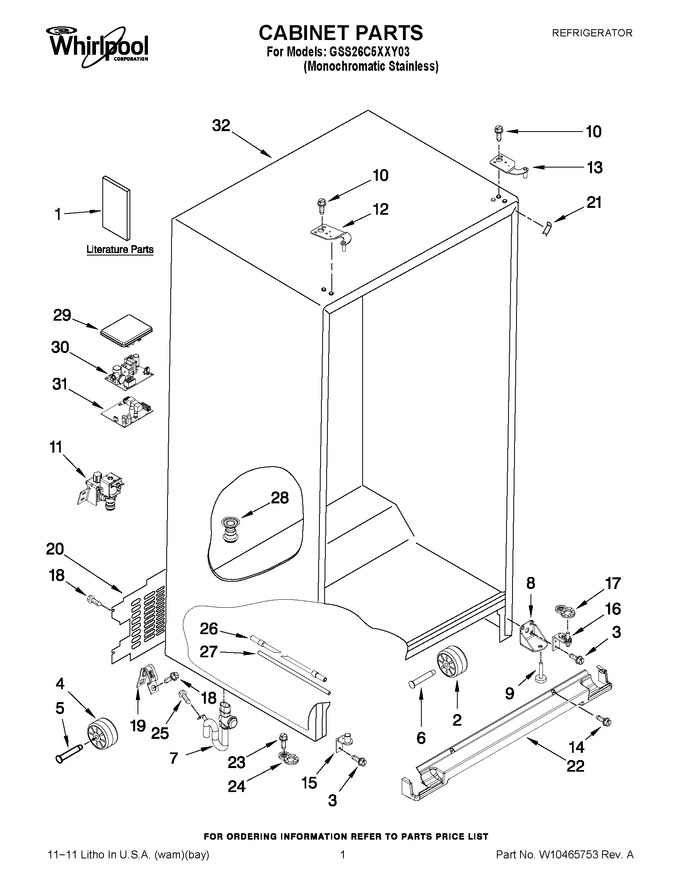 Diagram for GSS26C5XXY03
