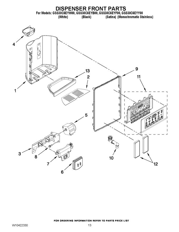 Diagram for GSS30C6EYF00