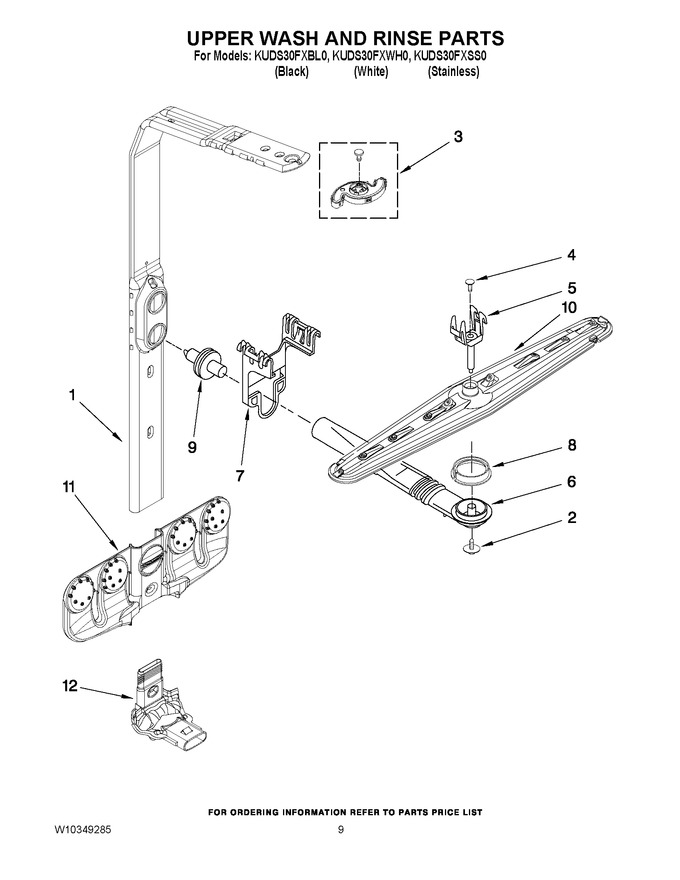Diagram for KUDS30FXBL0