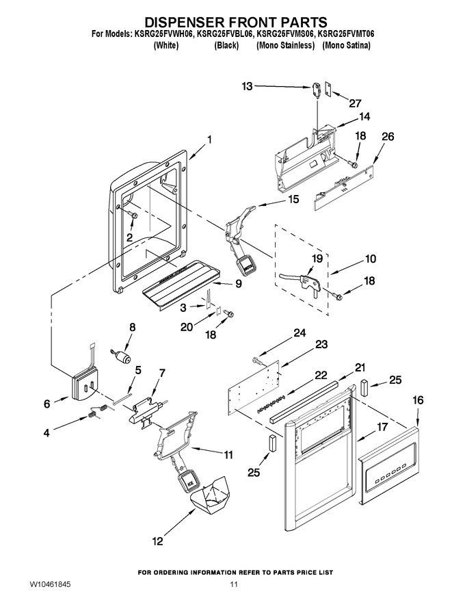 Diagram for KSRG25FVMT06