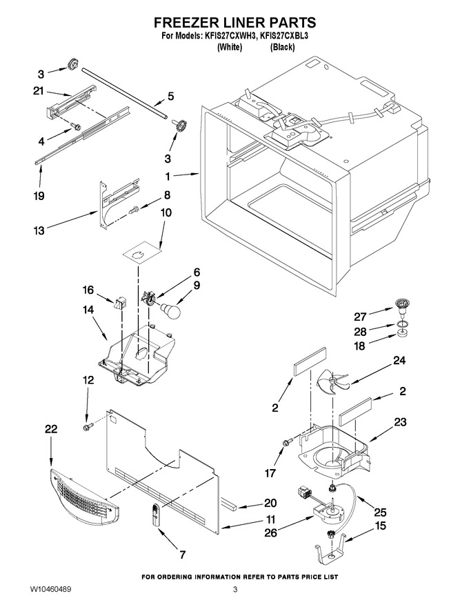 Diagram for KFIS27CXWH3