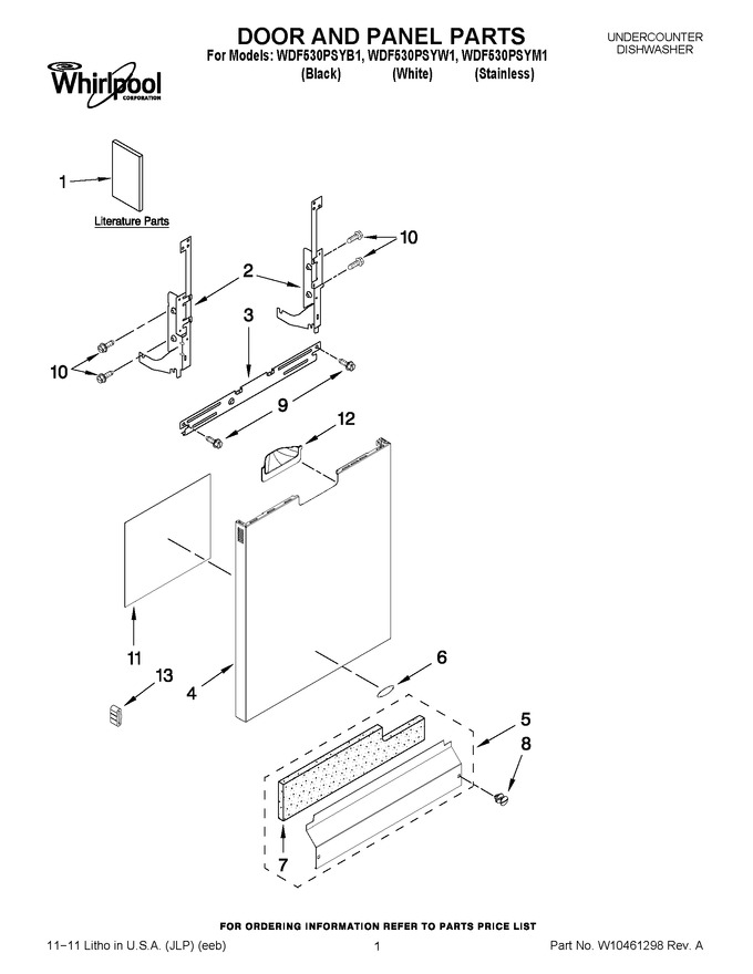 Diagram for WDF530PSYM1