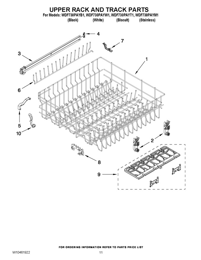 Diagram for WDF730PAYW1