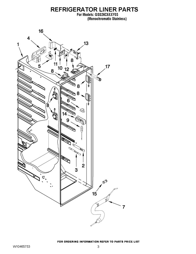 Diagram for GSS26C5XXY03