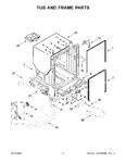 Diagram for 04 - Tub And Frame Parts