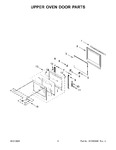 Diagram for 04 - Upper Oven Door Parts
