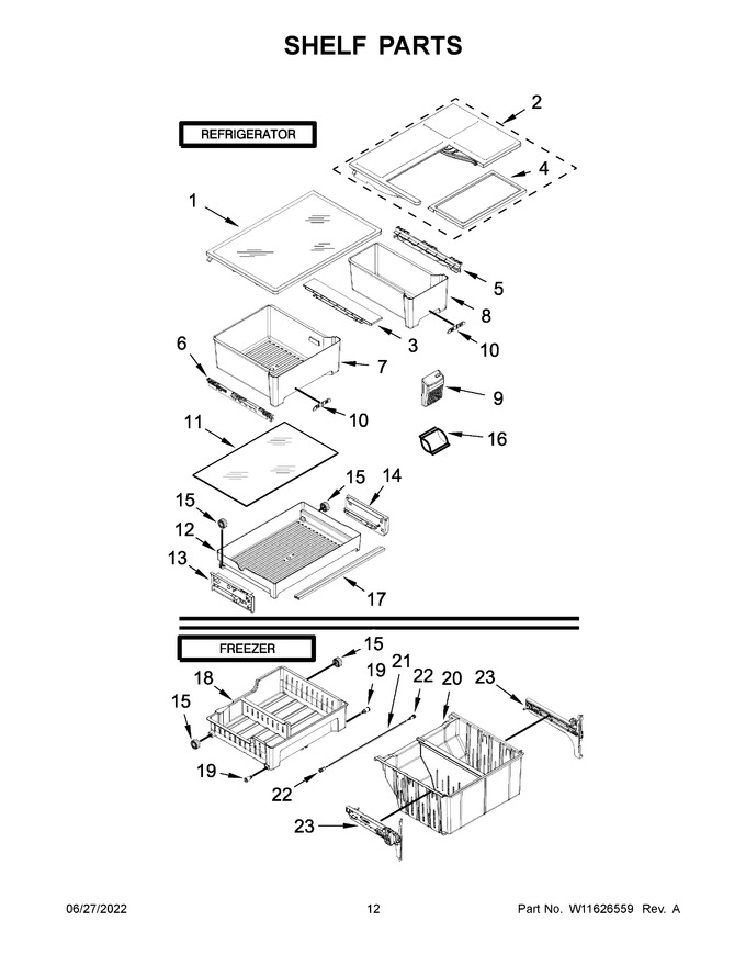 Diagram for WRF560SMHW02