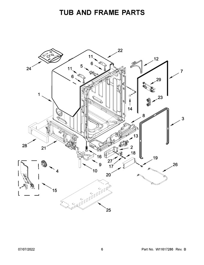 Diagram for KDTE204KWH1