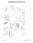 Diagram for 03 - Refrigerator Liner Parts